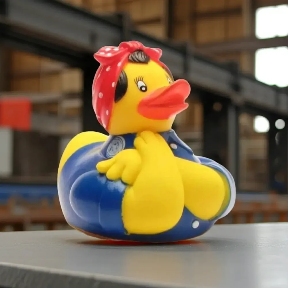 (image for) Rosie the Riveter Duck