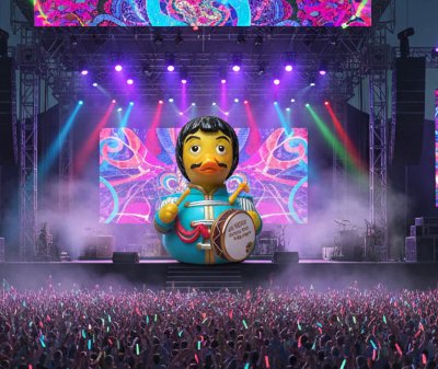 (image for) Sargent Peepers Lonely Hot Tub Band Duck