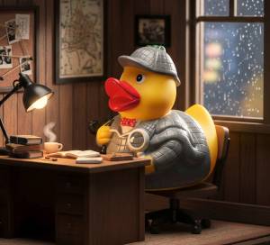 Sherduck Holmes Duck (image for) Sherduck Holmes Duck