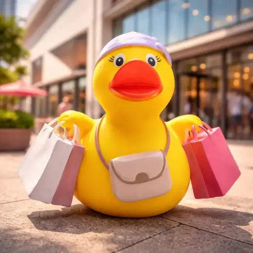 (image for) Shopping Diva Duck