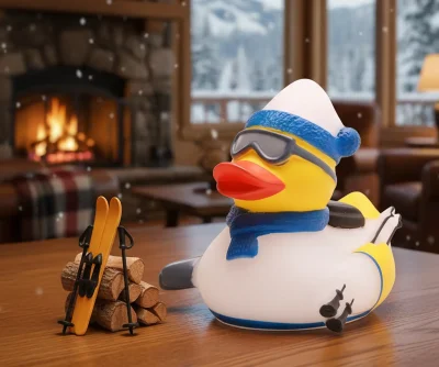 Skiing Winter Ski Duck (image for) Skiing Winter Ski Duck