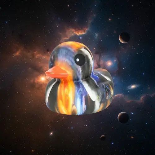 (image for) Outer Space & Planets Print Duck