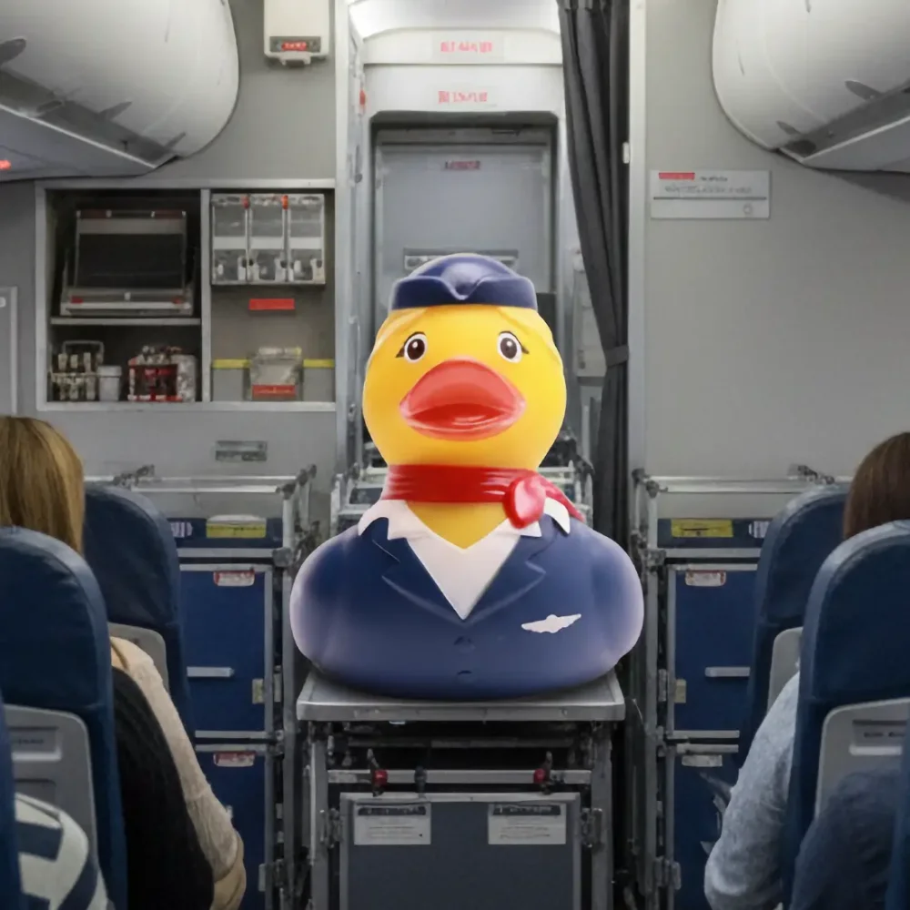 (image for) Flight Attendant Duck