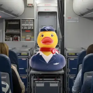 (image for) Flight Attendant Duck