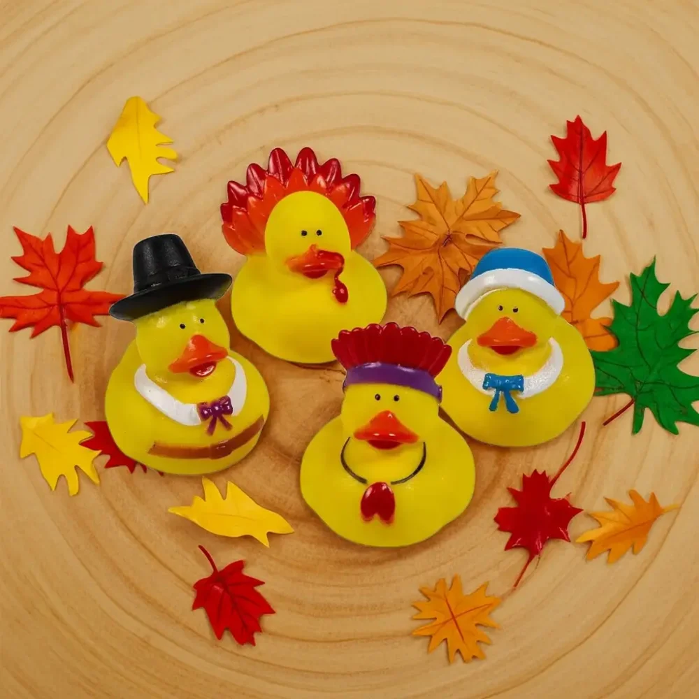 (image for) 4pc Set Thanksgiving Ducks