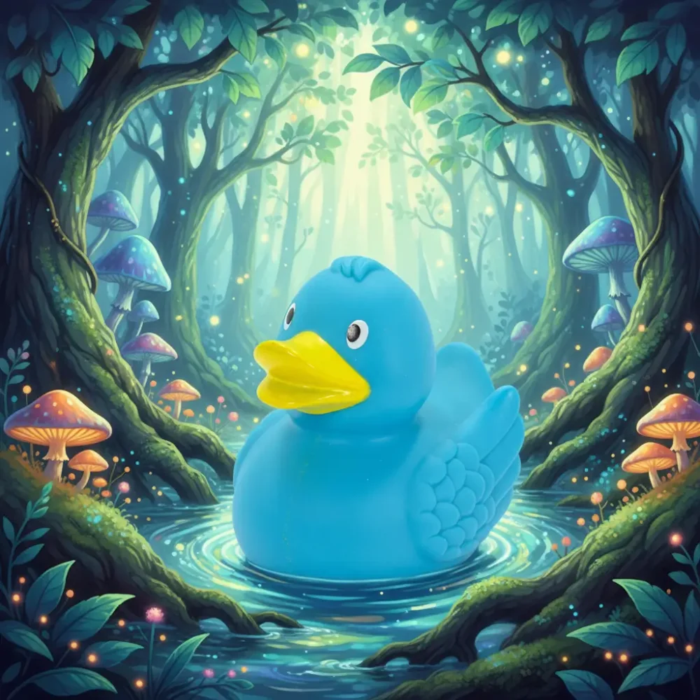 (image for) Turquoise Duck
