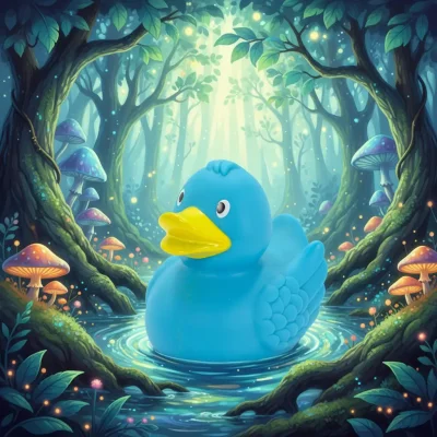 (image for) Turquoise Duck