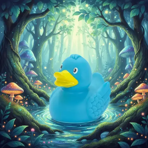 (image for) Turquoise Duck