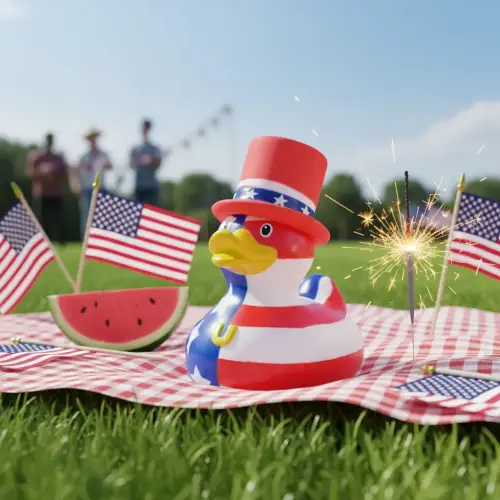 (image for) USA Stars & Stripes Duck