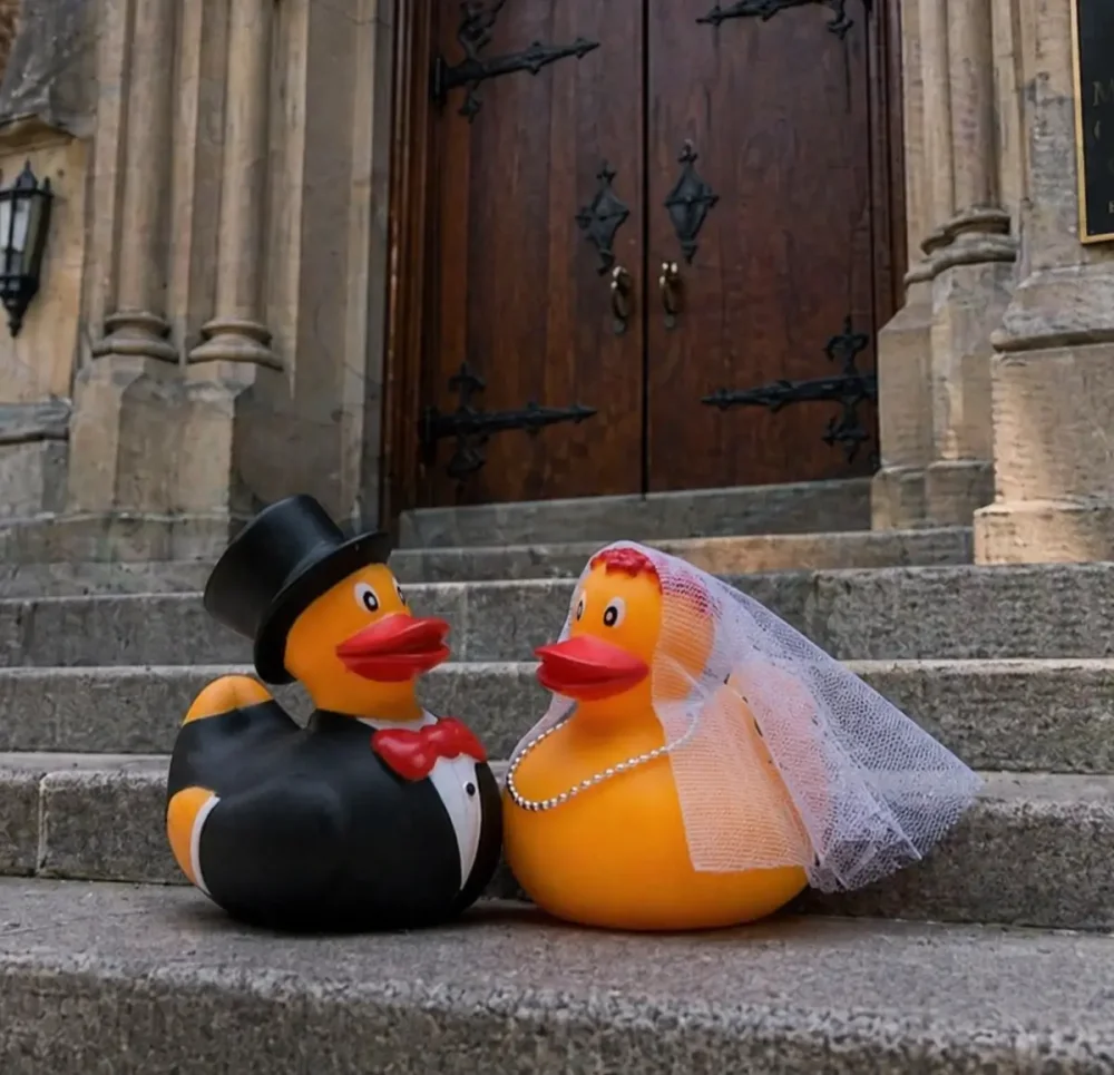 (image for) Bride & Groom Duck Set