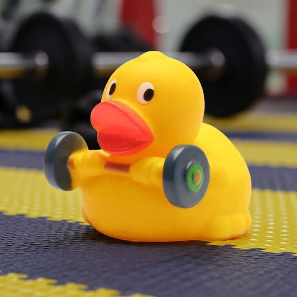 (image for) Weightlifting Weightlifter Duck