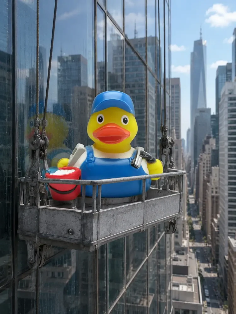 (image for) Window Cleaner Duck