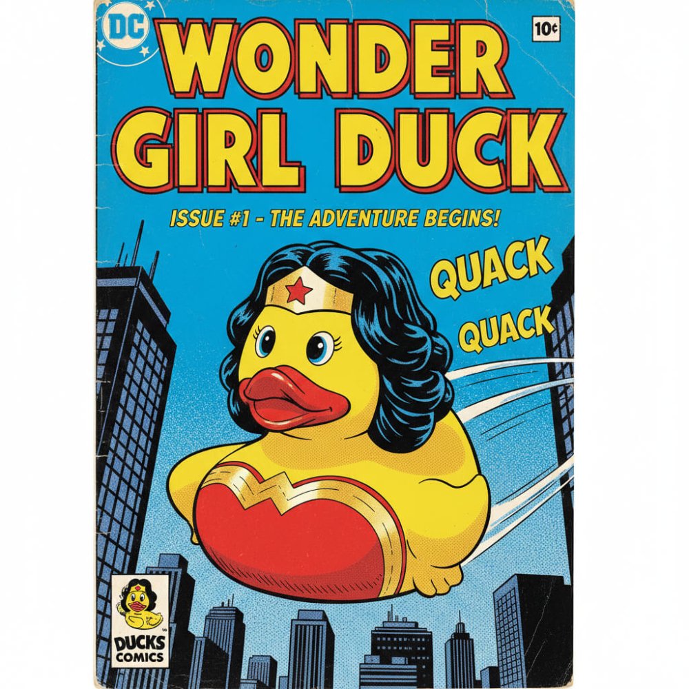 (image for) Wonder Woman Duck