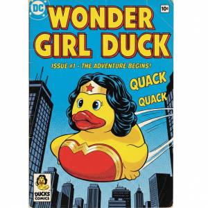 (image for) Wonder Woman Duck