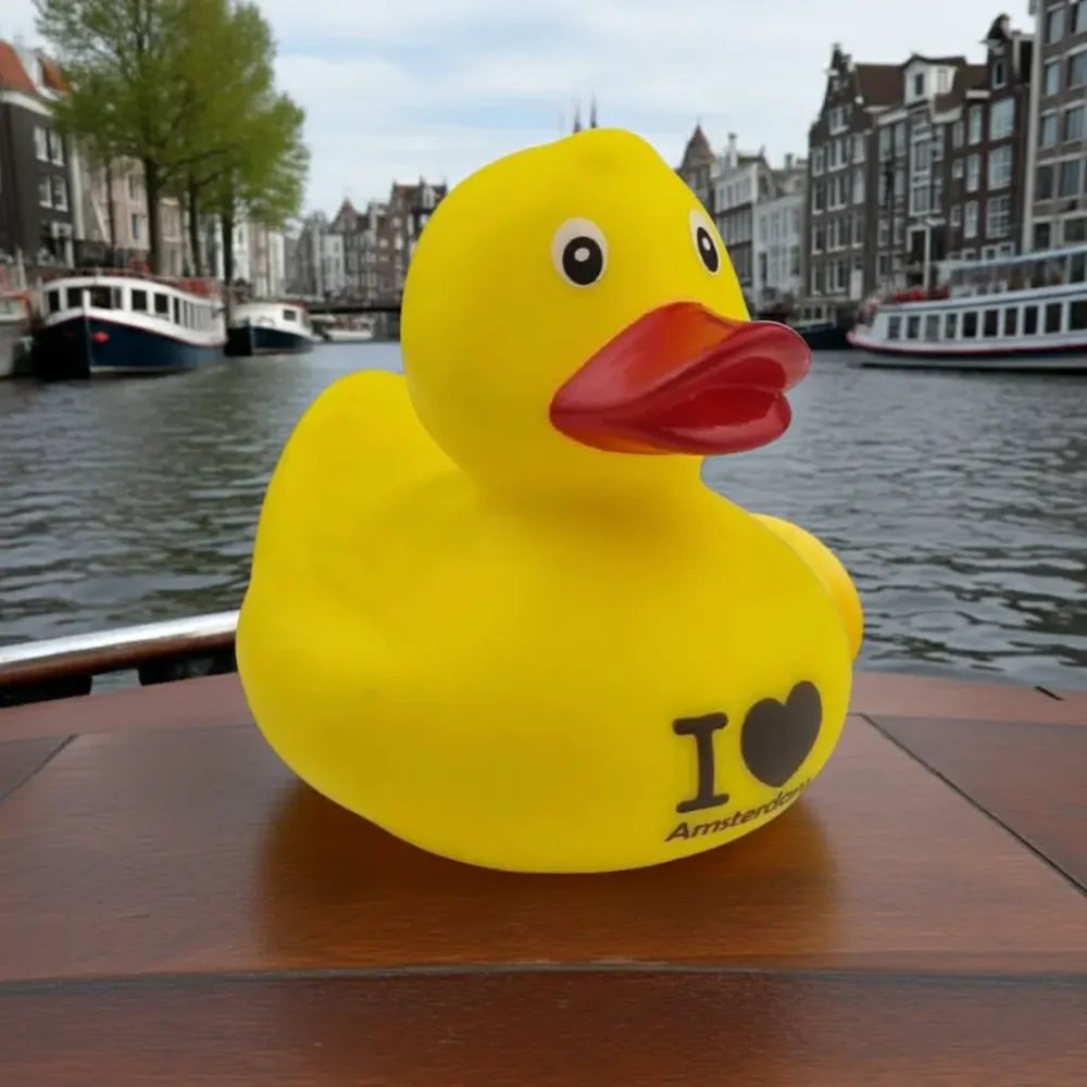 (image for) Yellow I Love Amsterdam Duck