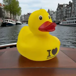 (image for) Yellow I Love Amsterdam Duck