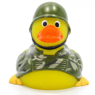 Soldier Camouflage Duck