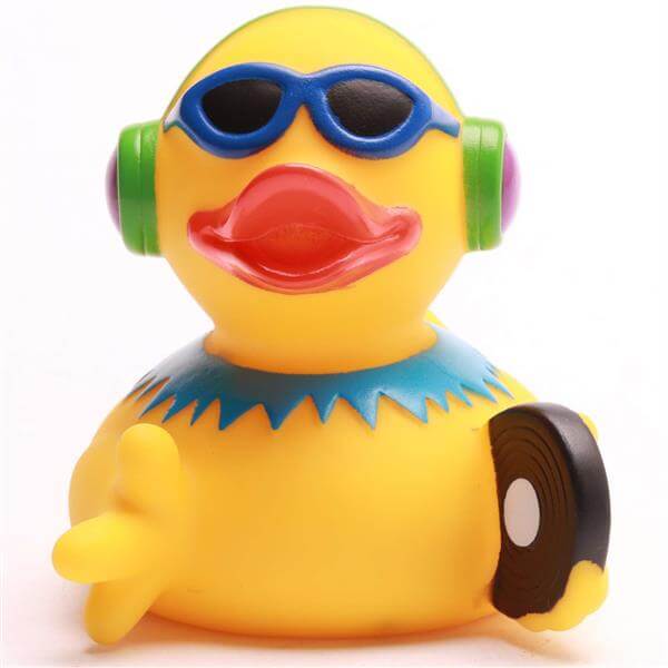 Disc Jockey DJ Duck