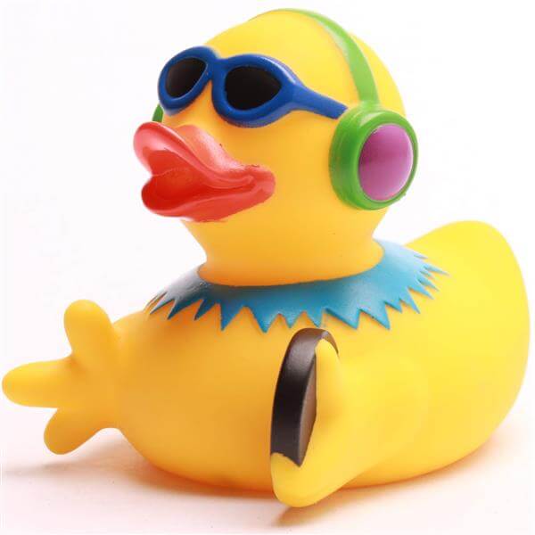Disc Jockey DJ Duck