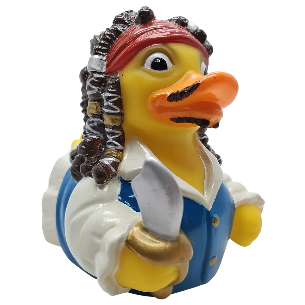Captain Quack Mallard Pirate of the Quackibeean Duck