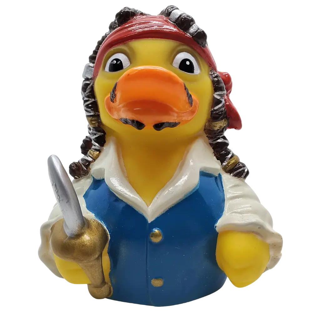 Captain Quack Mallard Pirate of the Quackibeean Duck