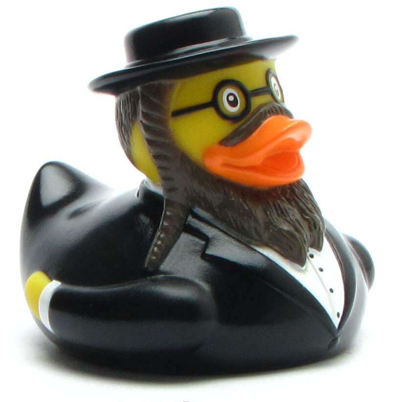 Rabbi Gummiente Duck