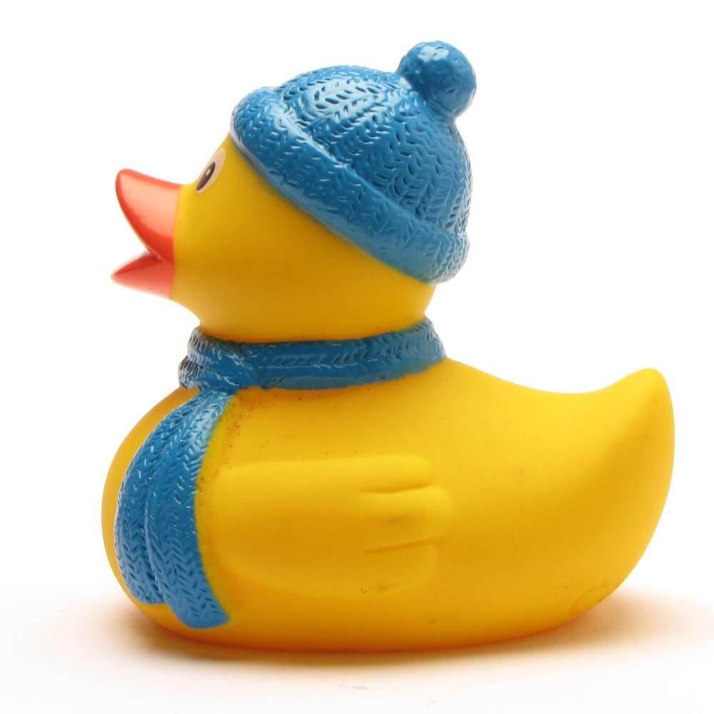 Blue Scarf Winter Duck