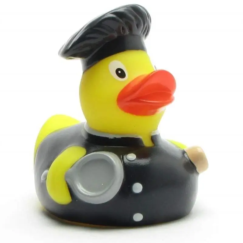 Black Uniform Chef Duck