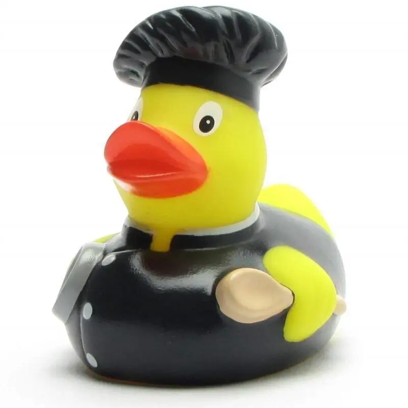 Black Uniform Chef Duck
