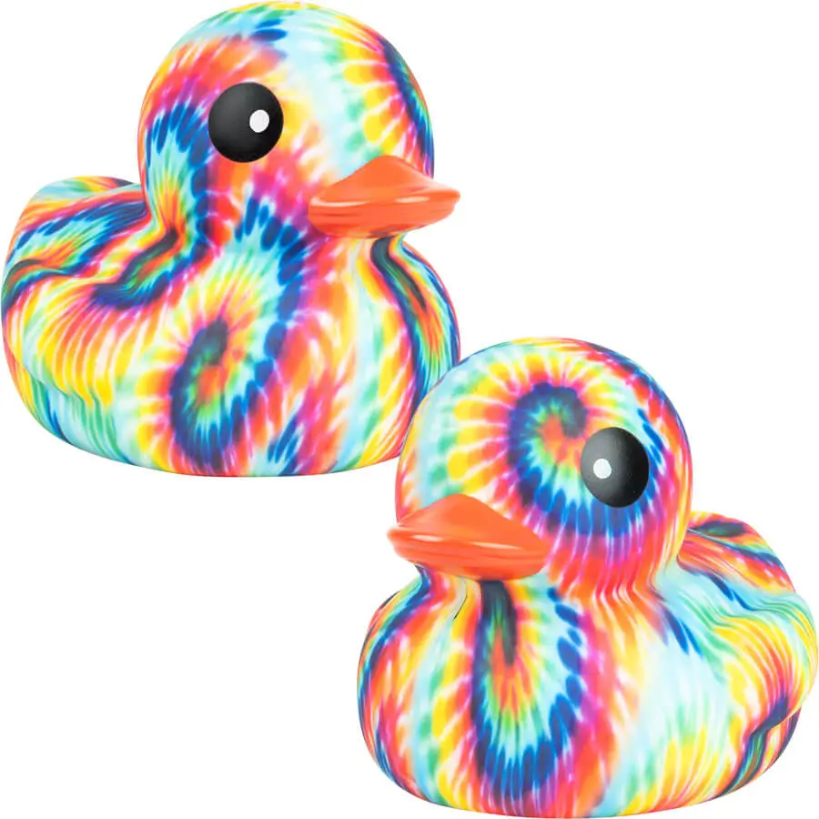 Modal Additional Images for Spiral Tie Dyed Print Duck