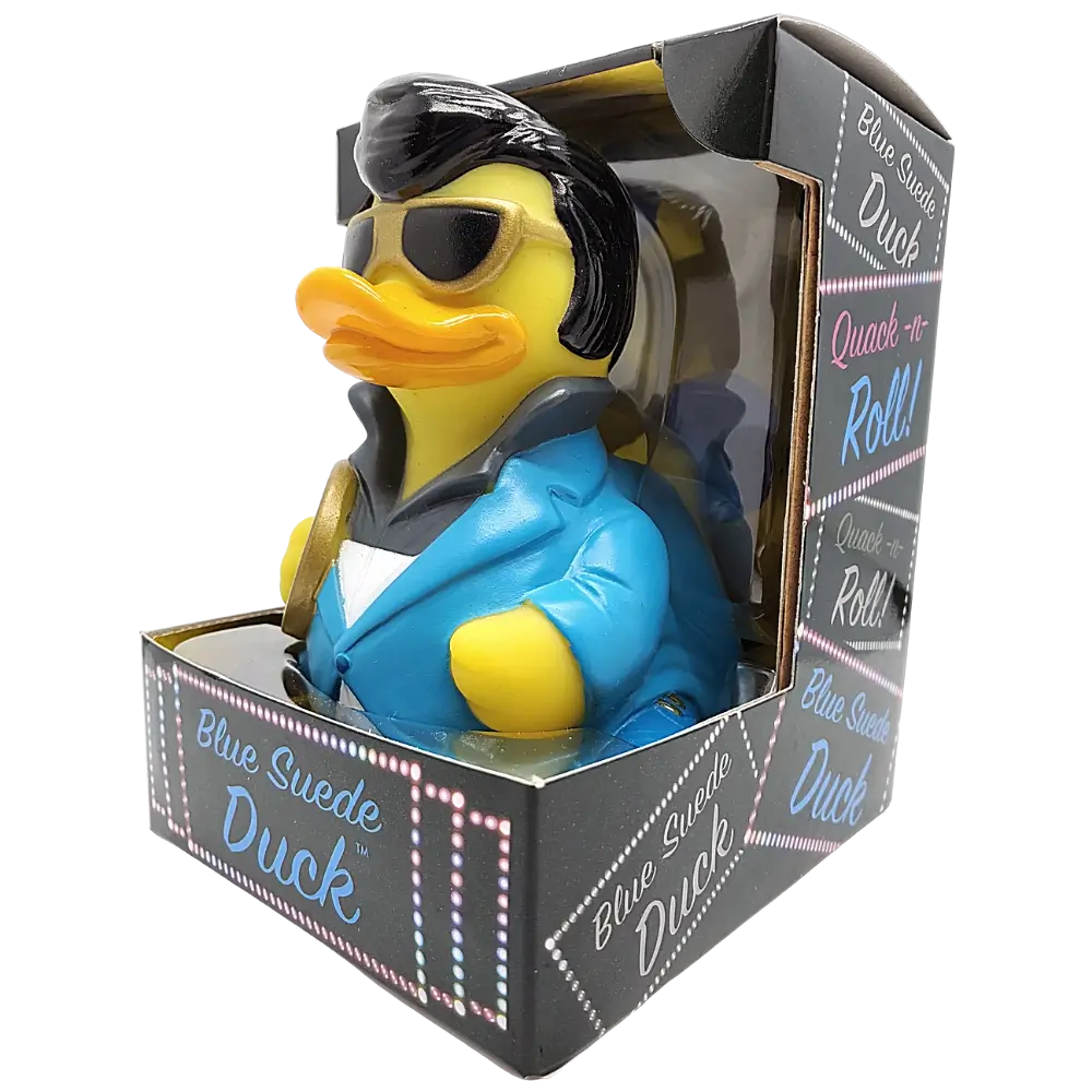 Blue Suede Duck