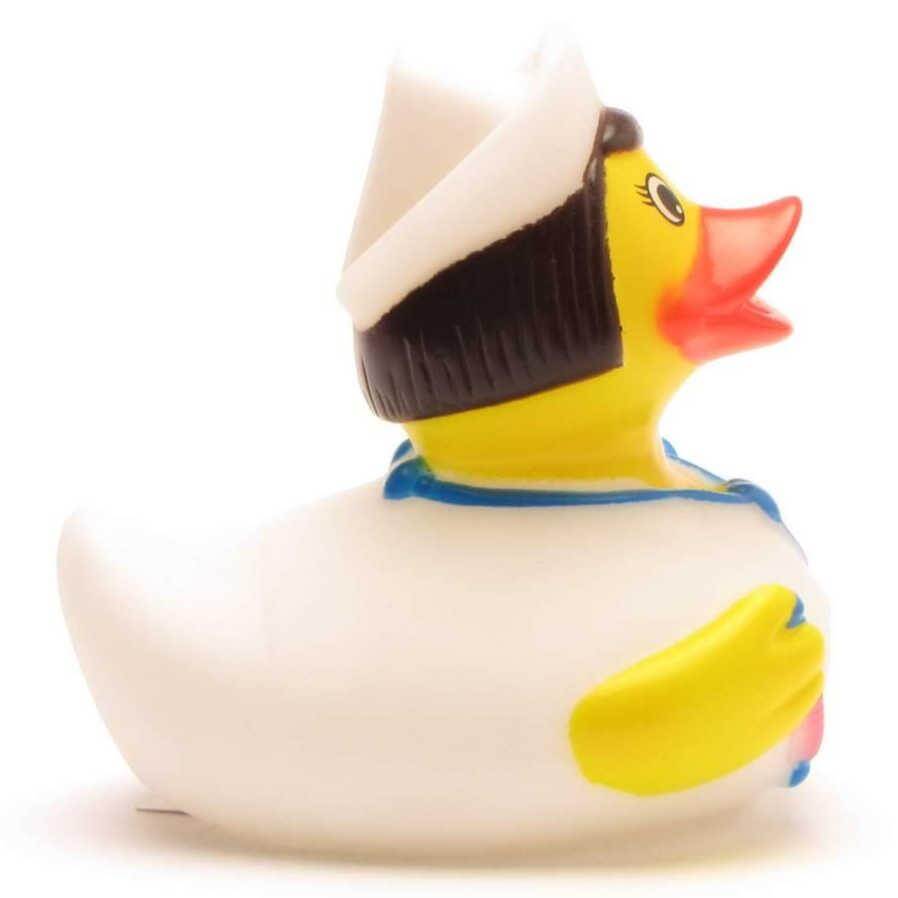 Female Medical Nurse w/ Stethoscope Duck
