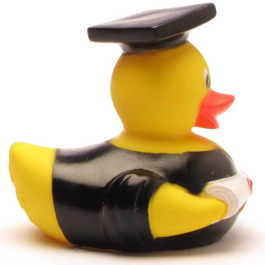 Cap and Gown Grad Graduate Duck