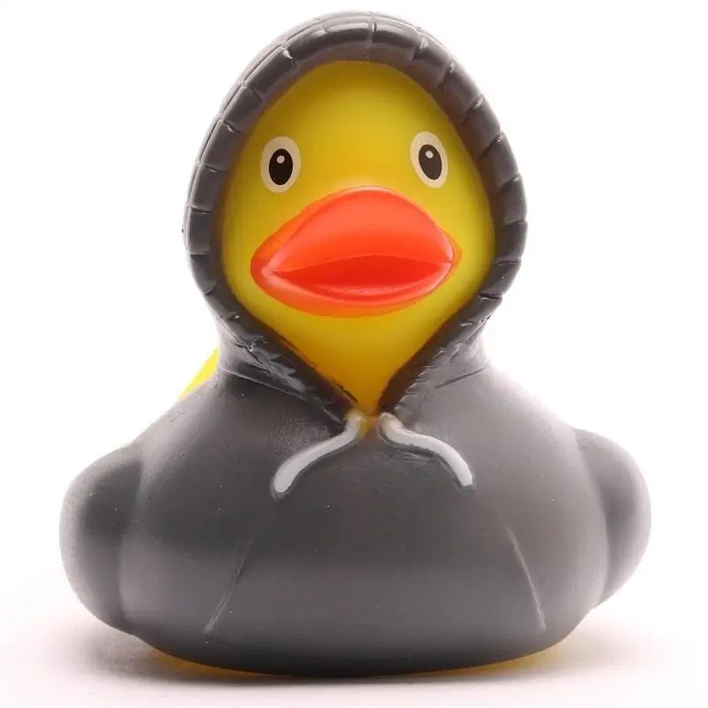Gray Hoodie Duck