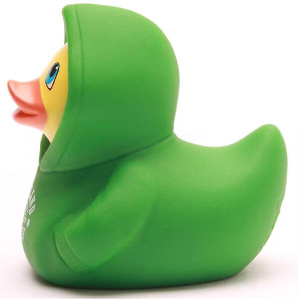 Green Ireland Hoodie Duck