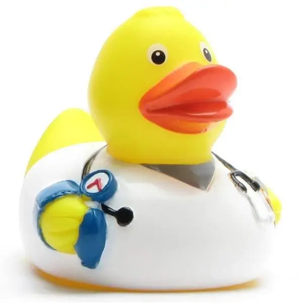 Medical Doctor Nurse with Stethoscope Duck