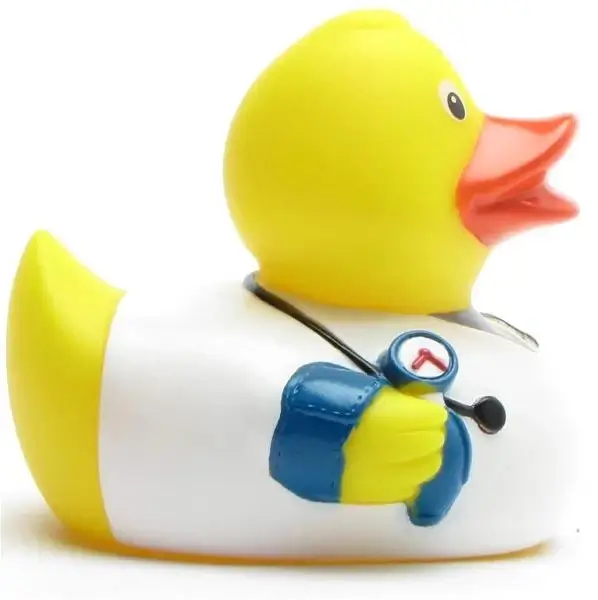 Medical Doctor Nurse with Stethoscope Duck