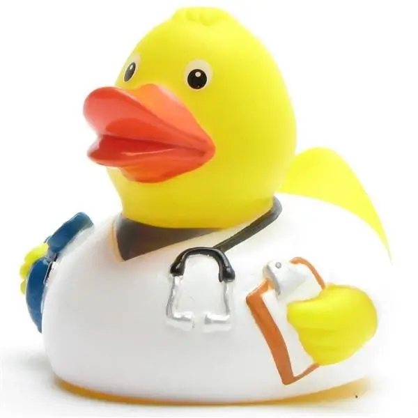 Modal Additional Images for Medical Doctor Nurse with Stethoscope Duck
