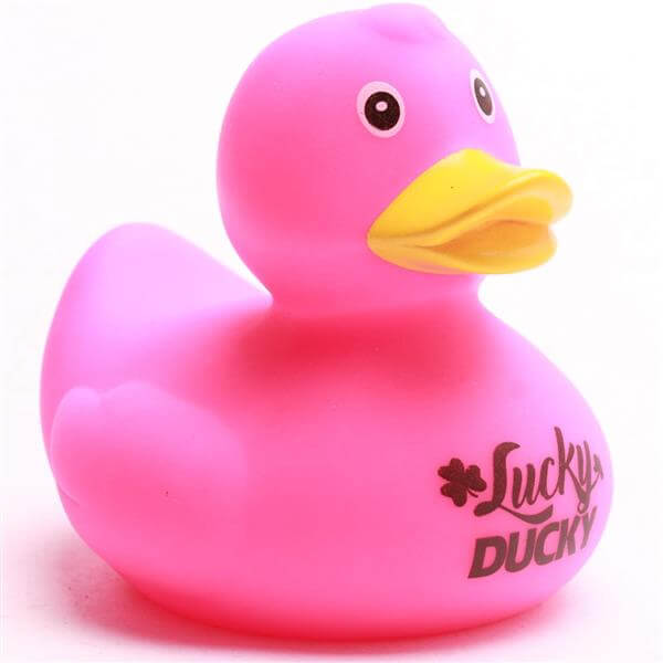 Pink Lucky Ducky Duck