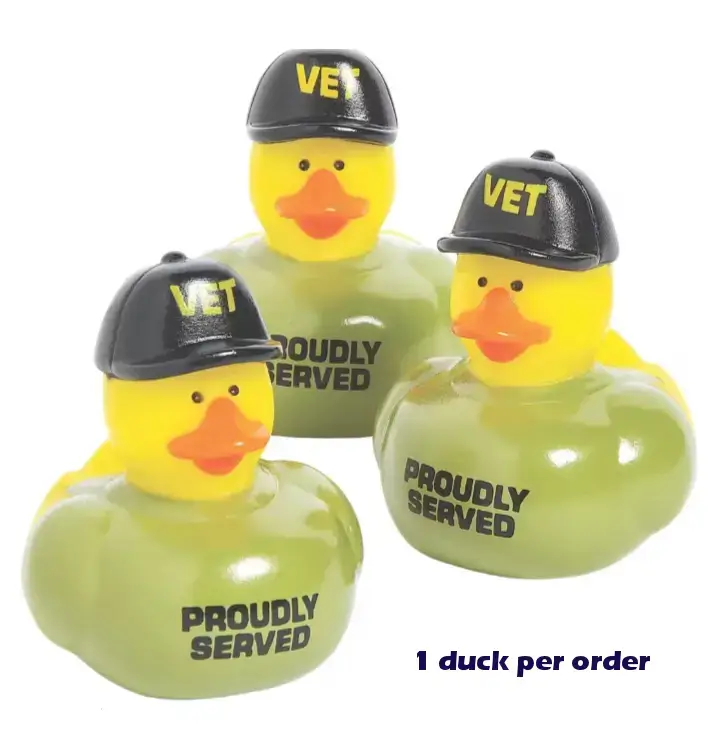 Modal Additional Images for Proudly Served Vet Duck