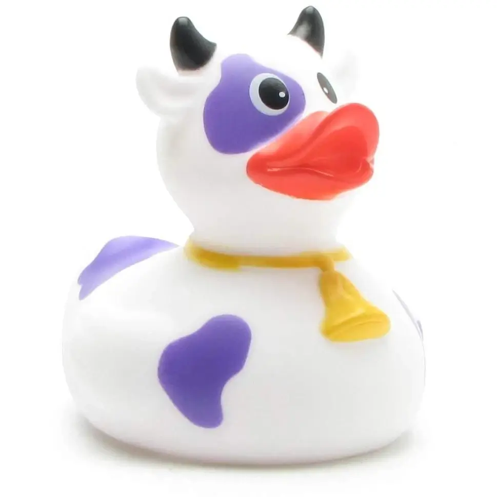 Modal Additional Images for Purple & White Cow Duck