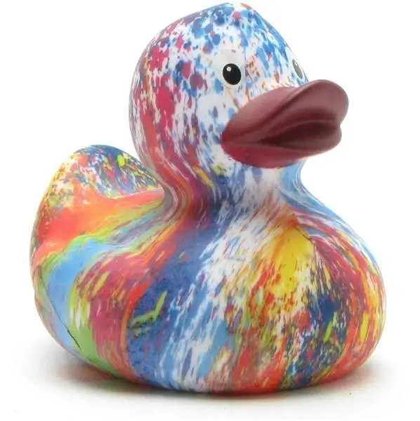 Rainbow Tie Dyed Duck