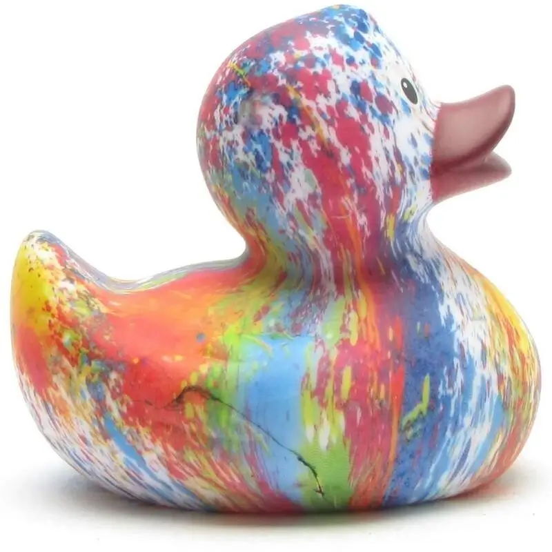 Rainbow Tie Dyed Duck