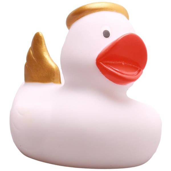 Modal Additional Images for White Angel w/ Halo Duck
