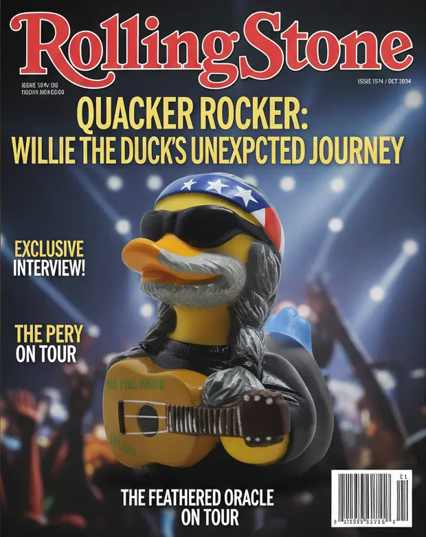 (image for) On the Pond Again Duck